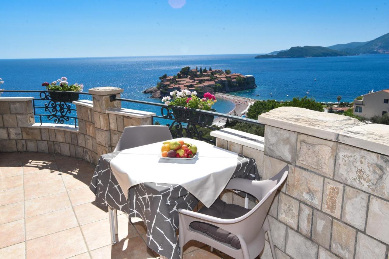 Apartments And Rooms Drago Sveti Stefan Kültér fotó