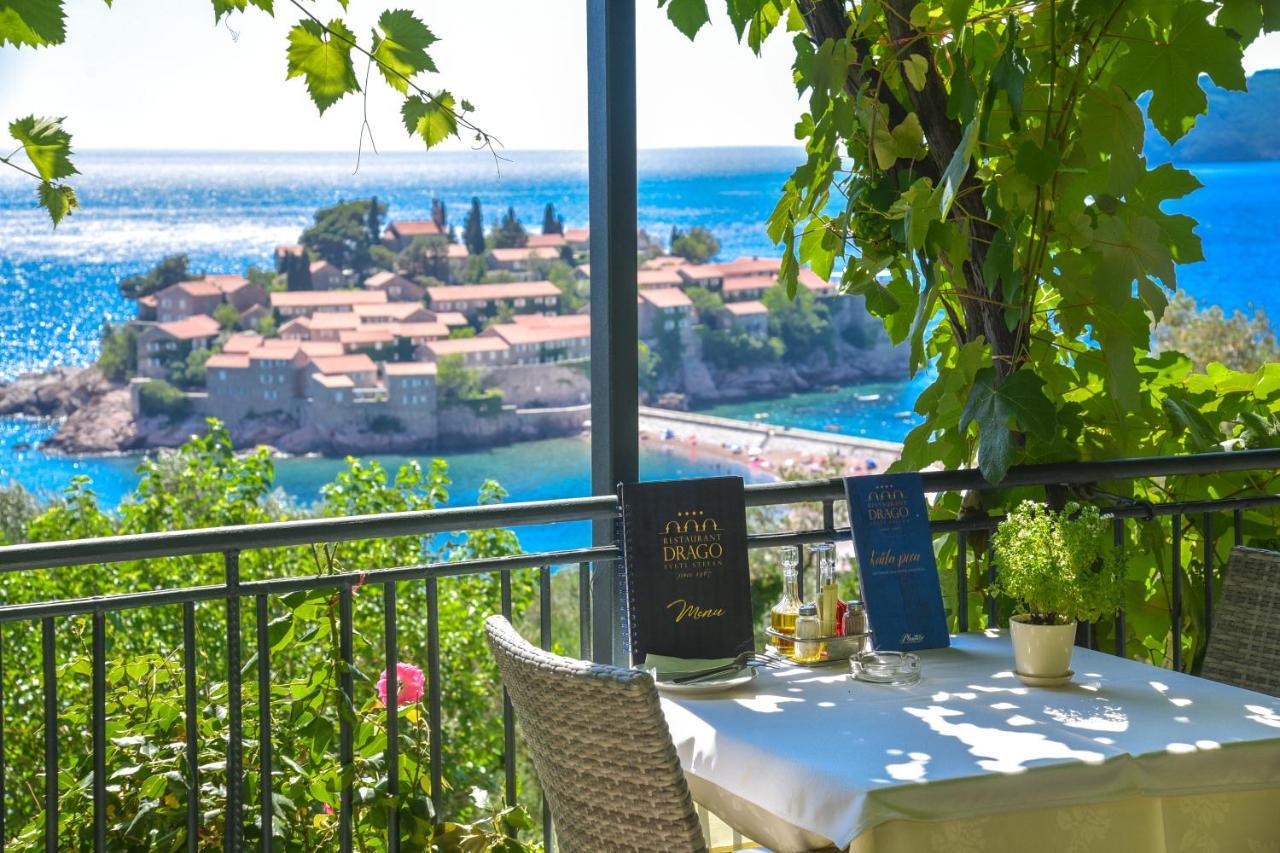 Apartments And Rooms Drago Sveti Stefan Kültér fotó